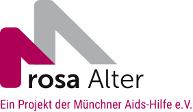 Logo mit Schriftzug Rosa Alter