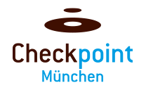 Logo mit Schriftzug Checkpoint München