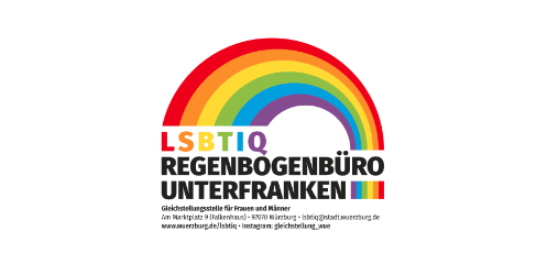 Logo Regenbogenbüro Unterfranken